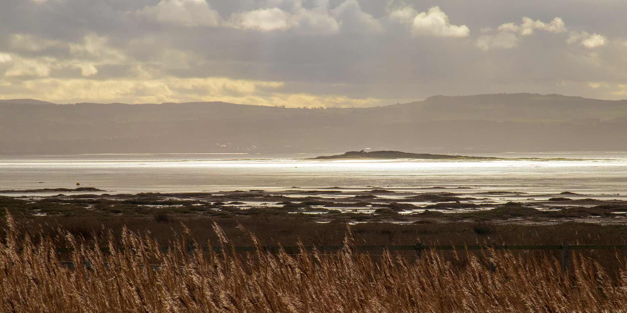 Sunset over the Dee estuary